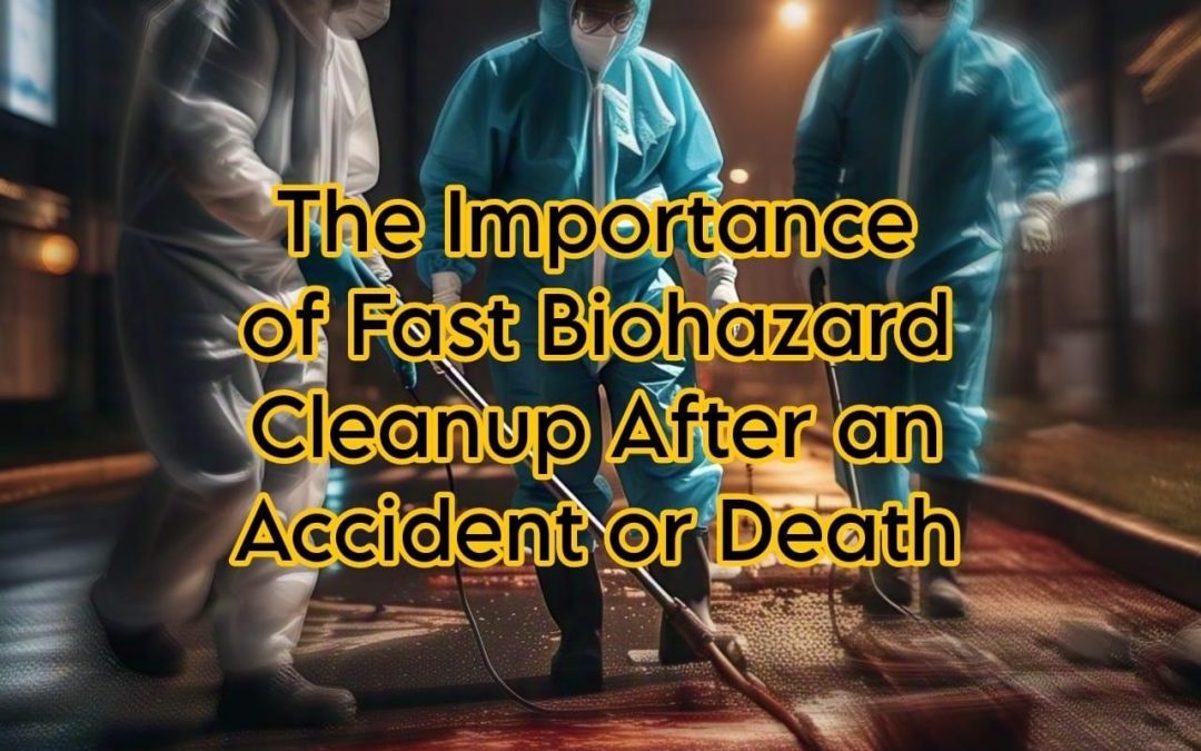 The Importance of Fast Biohazard Cleanup After an Accident or Death
